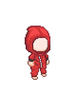 Crypto Heist Jumpsuit A Red