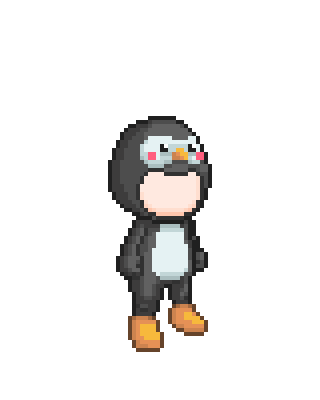 Black Penguin Onesie